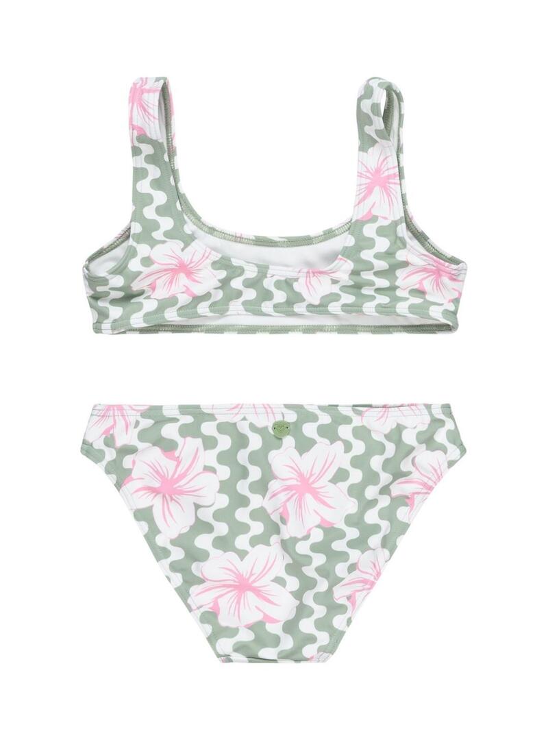 Bikini Roxy Party Waves Bralette Set Niña