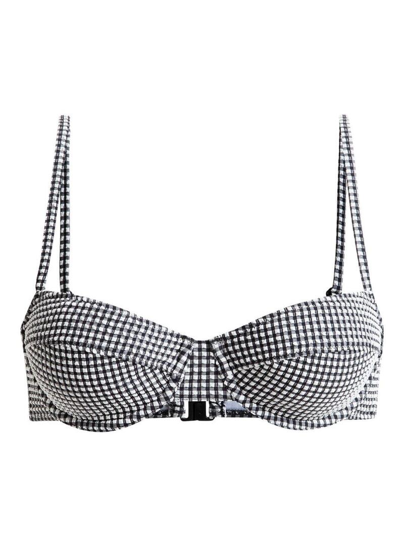 Sujetador Bikini Roxy Gingham Uw Mujer