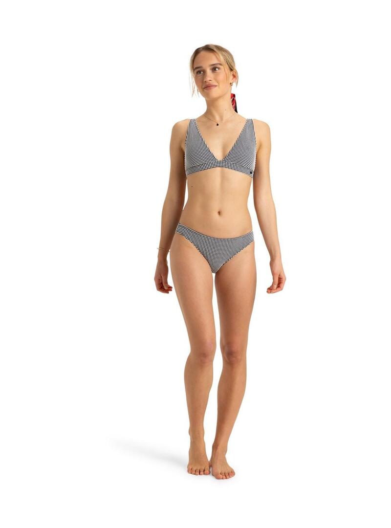 Braga Bikini Roxy Gingham Mujer