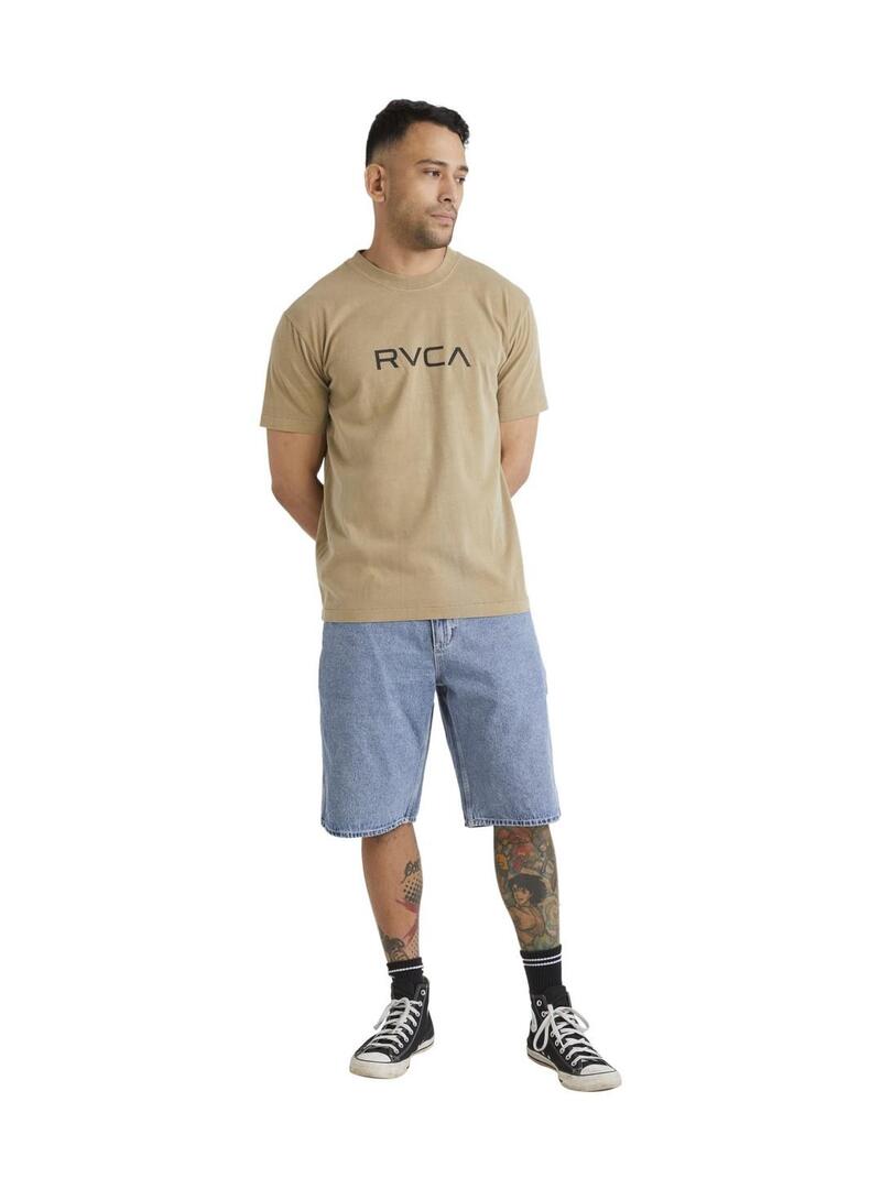 Pantalon Corto Rvca Americana Denim Hombre