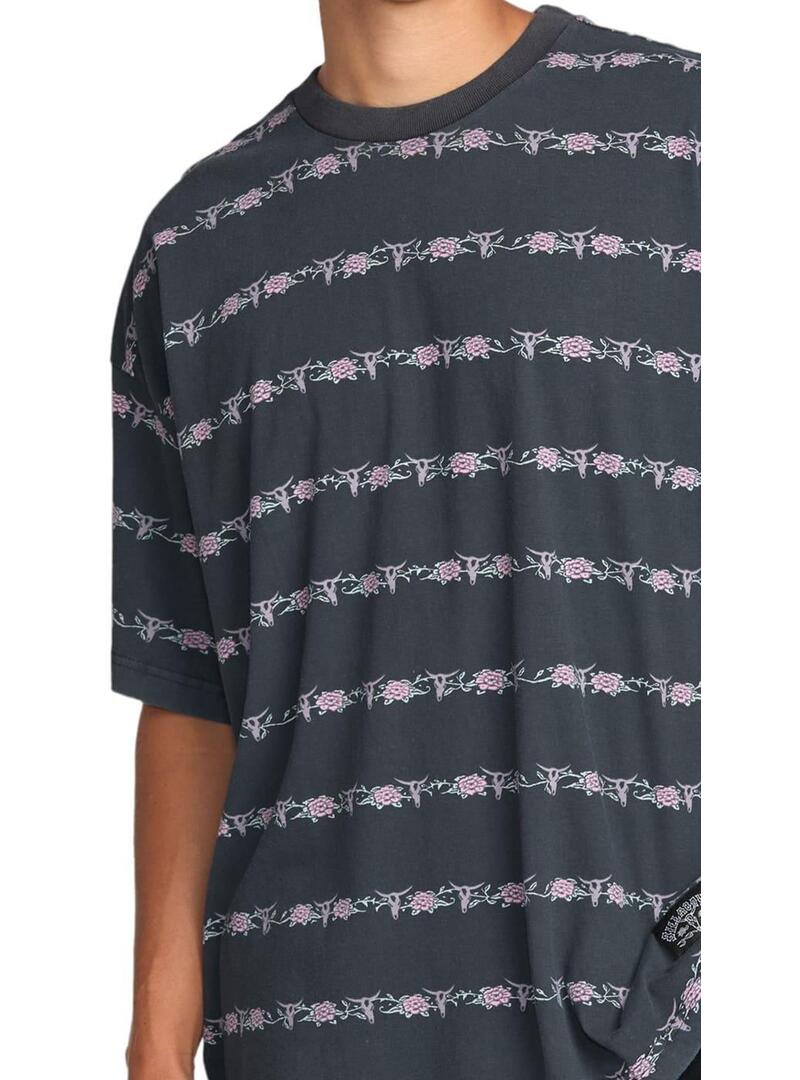 Camiseta Billabong Racing Bull Stripe Hombre