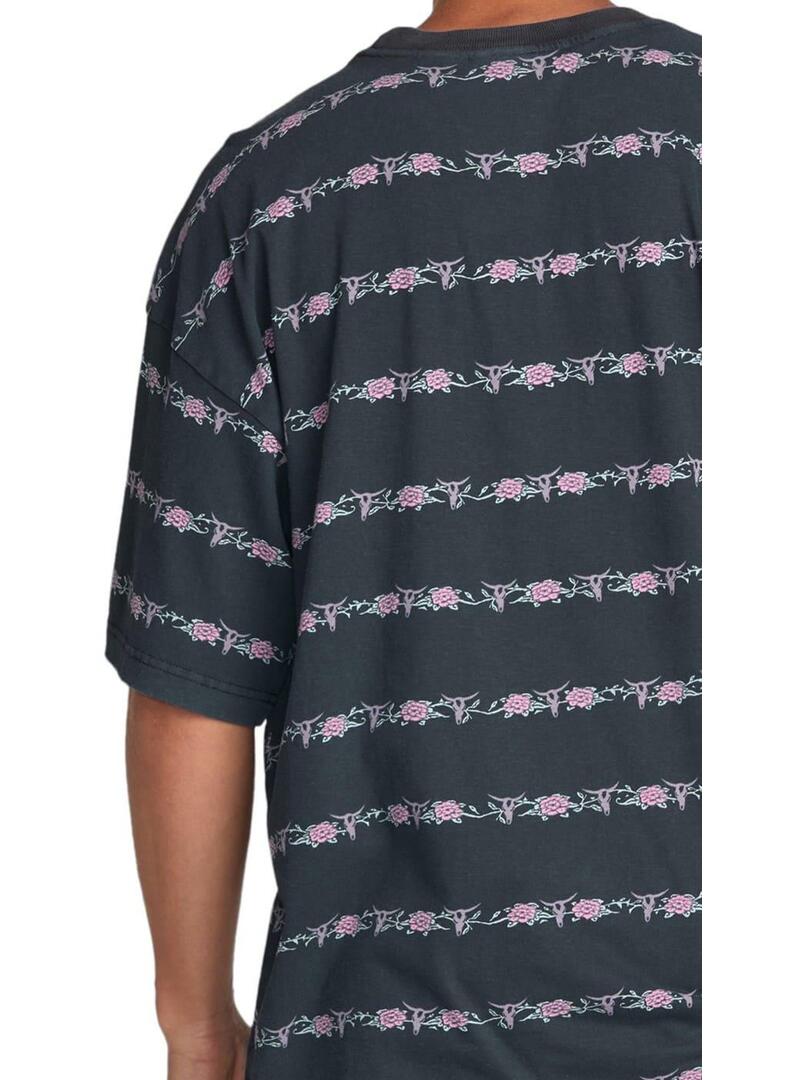 Camiseta Billabong Racing Bull Stripe Hombre