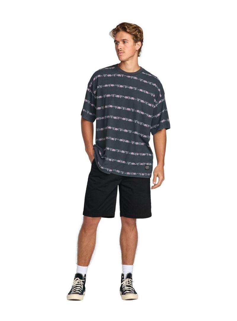 Camiseta Billabong Racing Bull Stripe Hombre