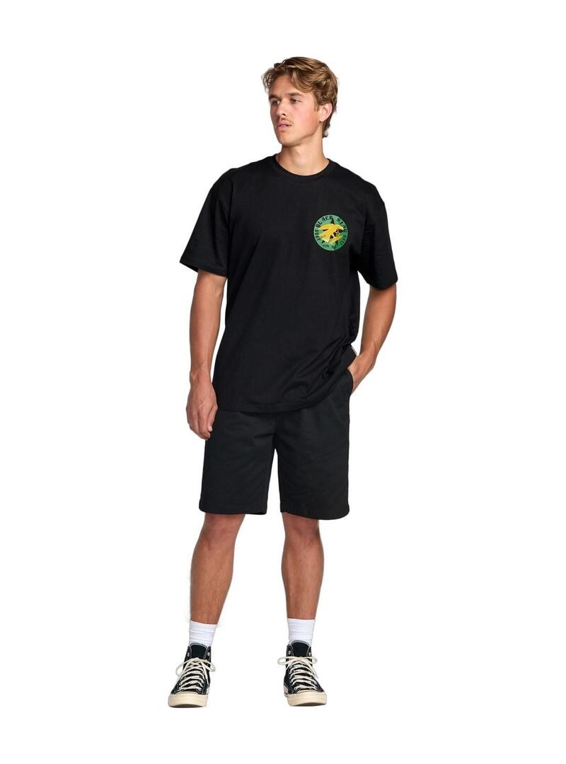 Camiseta Billabong Black Star Surf Regular Hombre