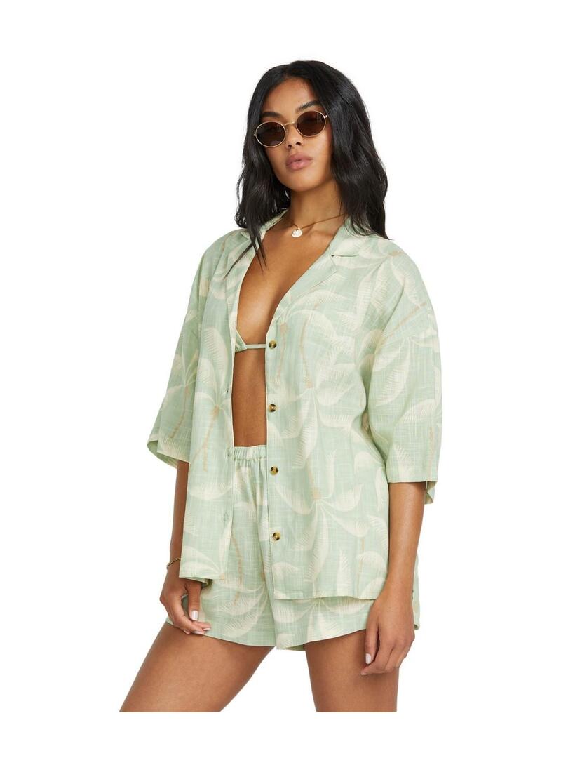 Camisa Billabong Beach Side Ss Mujer