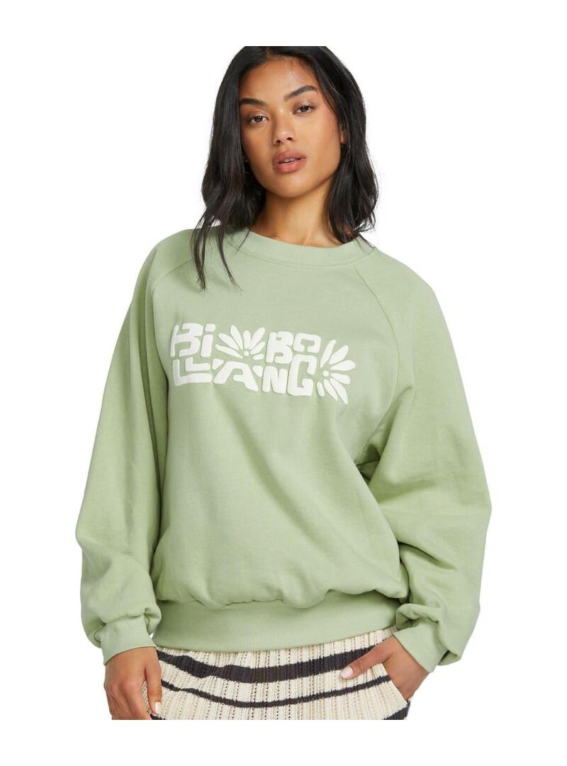 Sudadera Billabong The Waves Crew Mujer