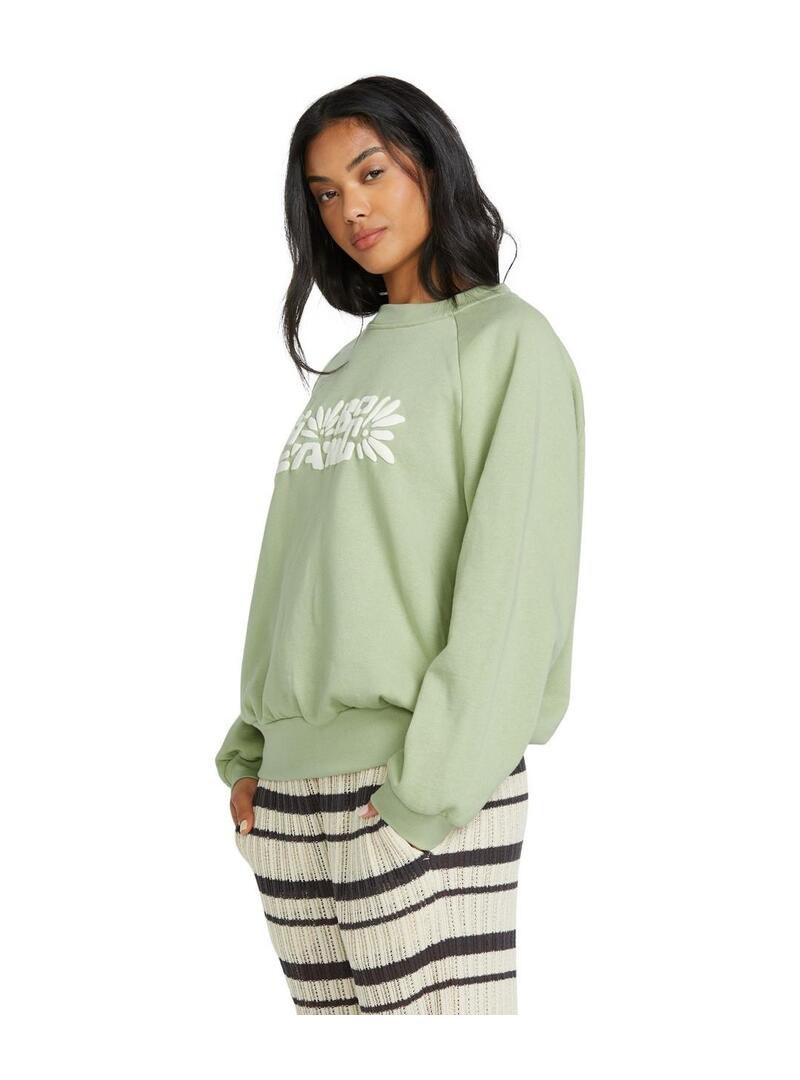 Sudadera Billabong The Waves Crew Mujer