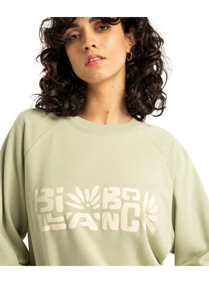 Sudadera Billabong The Waves Crew Mujer