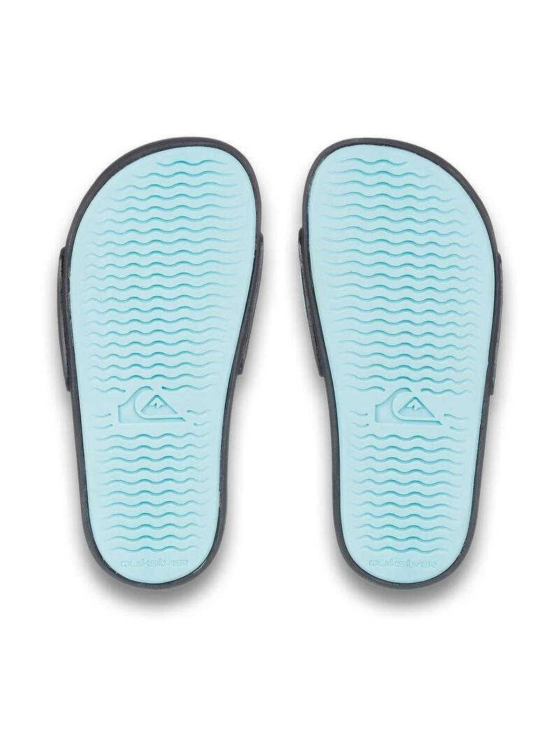 Chanclas Quicksilver Rivi Wordmark Niño