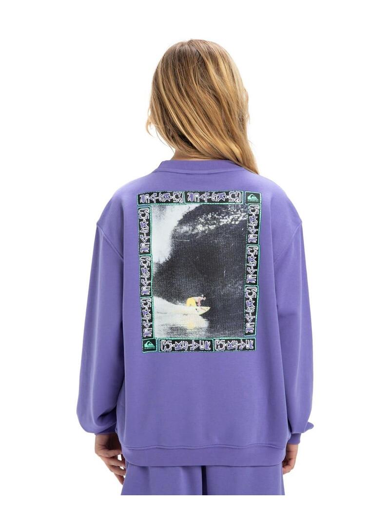 Sudadera Quicksilver Spin Cycle Niño