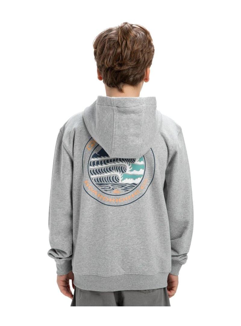 Sudadera Quicksilver GrapHic Zip Niño