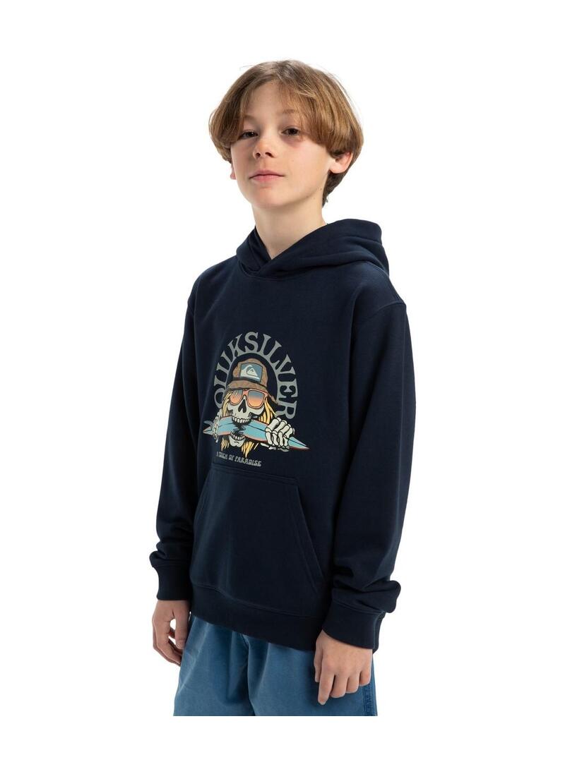 Sudadera Quicksilver Graphic Hoodie You Niño