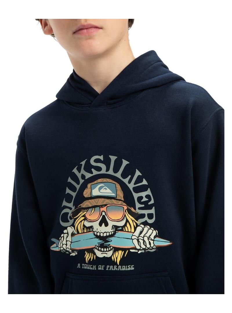 Sudadera Quicksilver Graphic Hoodie You Niño