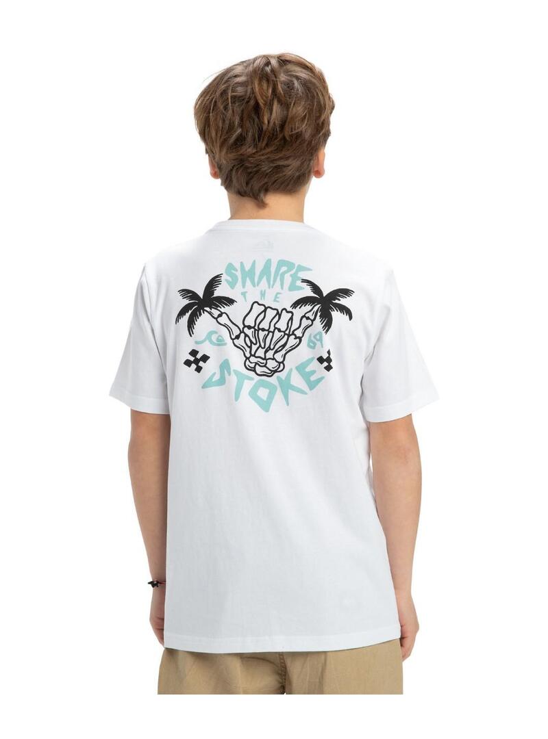 Camiseta Quicksilver Ev Share The Stoke Niño