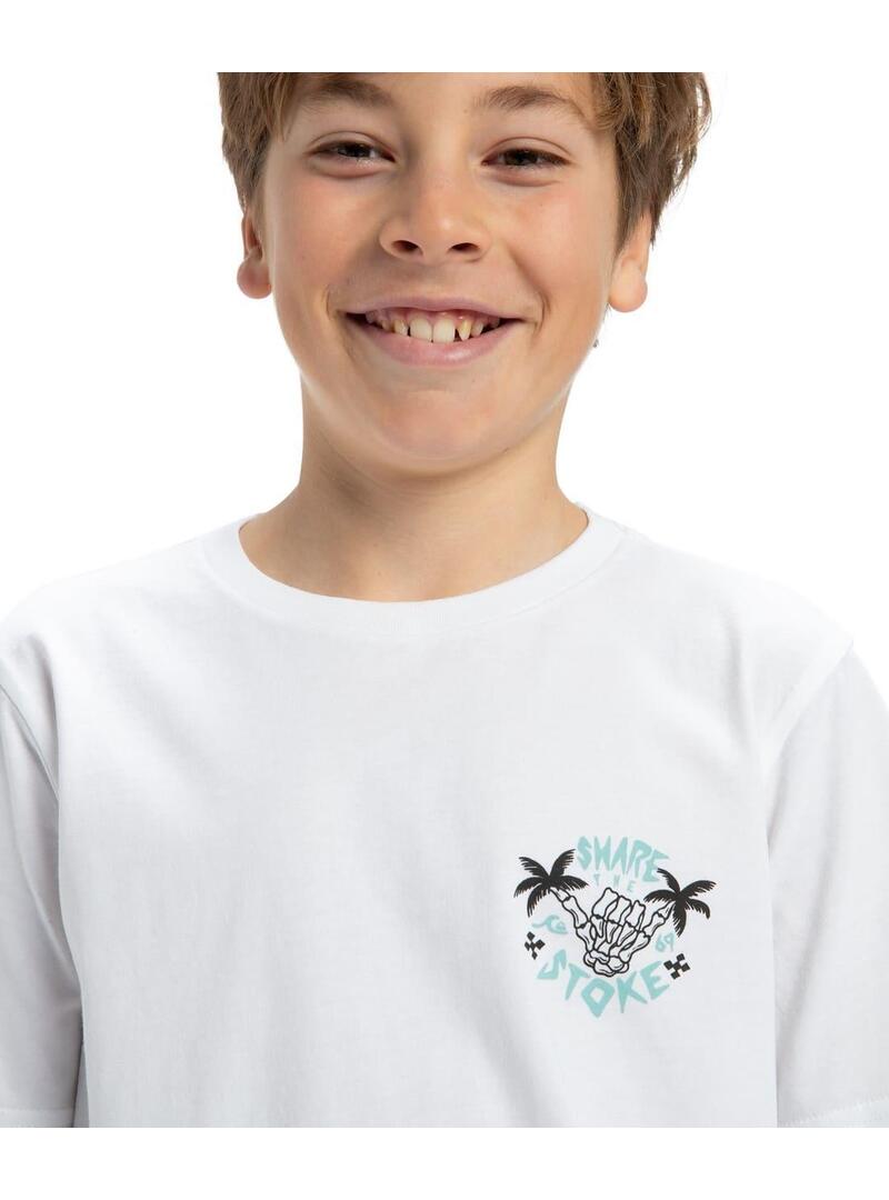 Camiseta Quicksilver Ev Share The Stoke Niño
