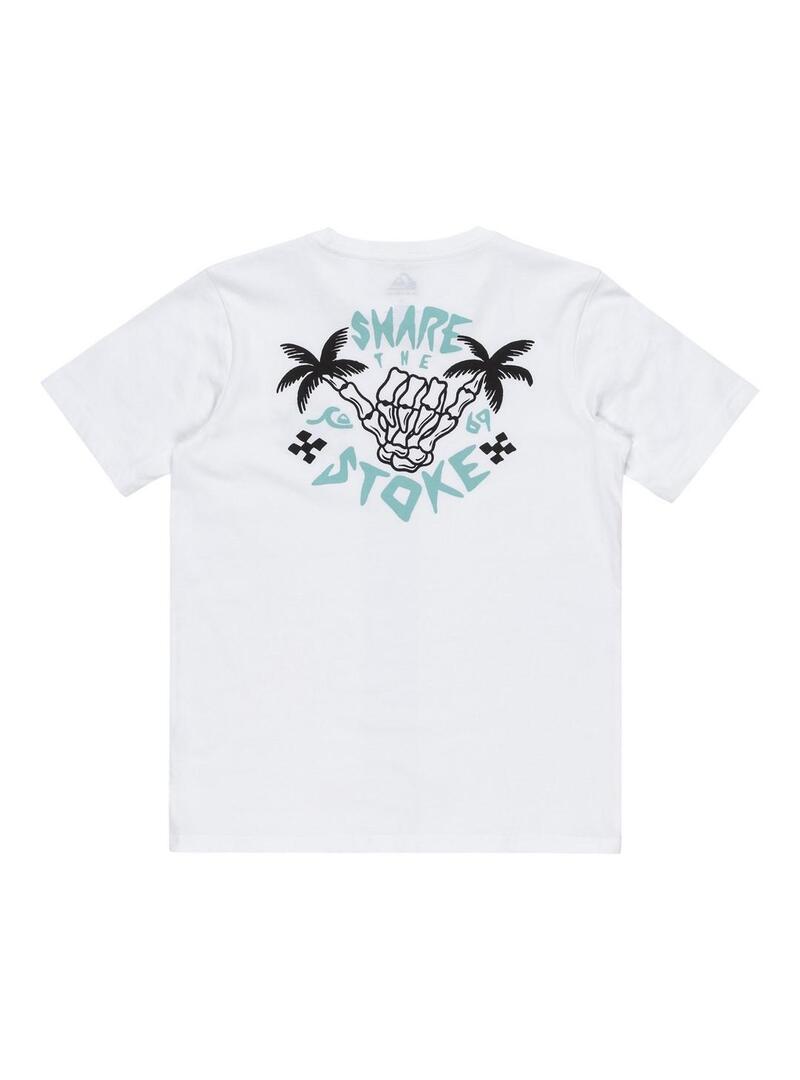 Camiseta Quicksilver Ev Share The Stoke Niño