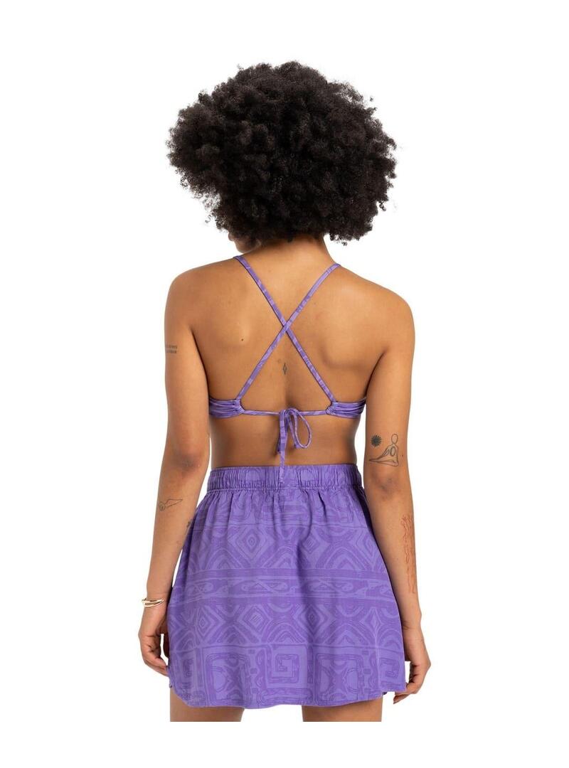 Falda Quicksilver Aop Woven Mujer