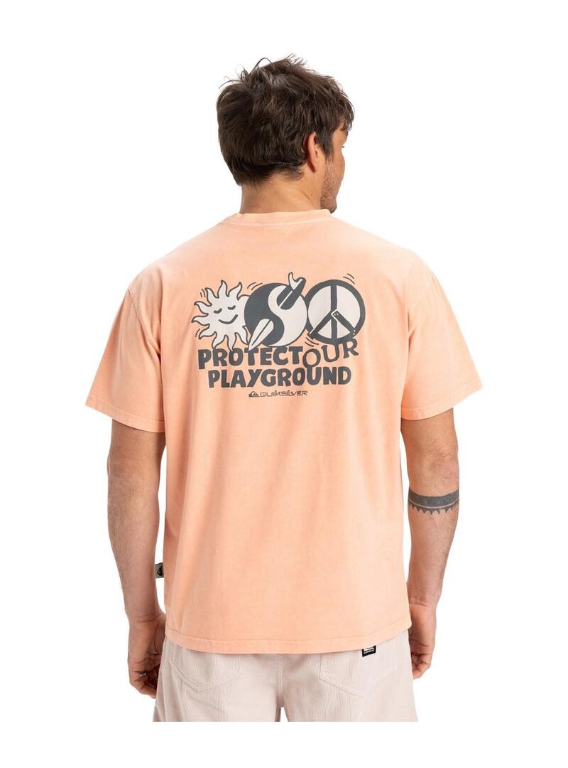 Camiseta Quicksilver Nd Wake Up World Hombre