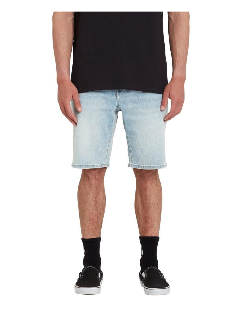 Pantalon Corto Volcom Solver Denim Hombre
