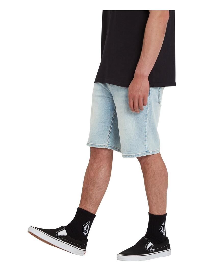Pantalon Corto Volcom Solver Denim Hombre