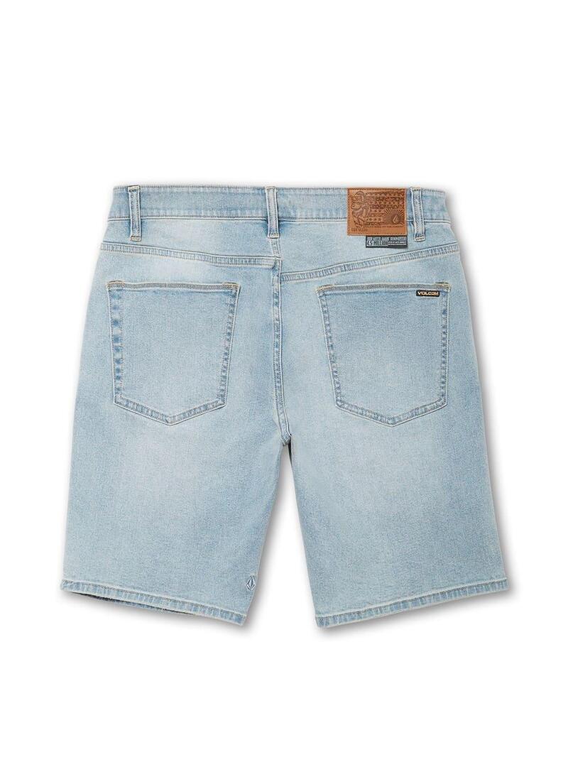 Pantalon Corto Volcom Solver Denim Hombre