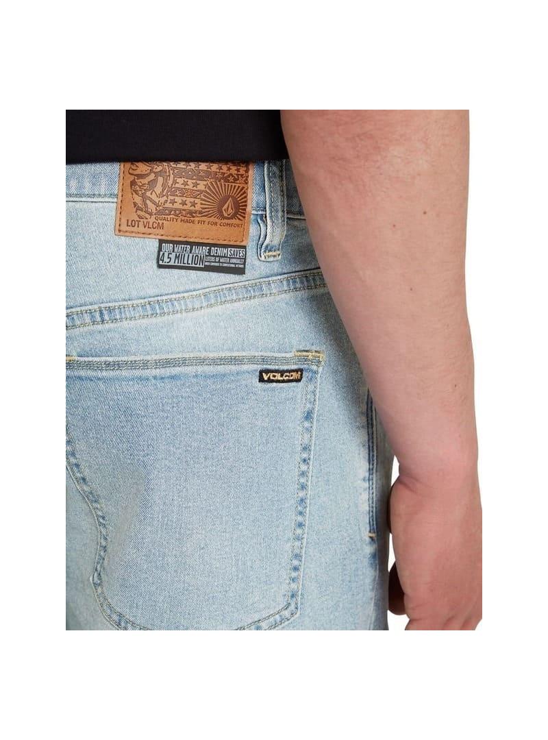 Pantalon Corto Volcom Solver Denim Hombre