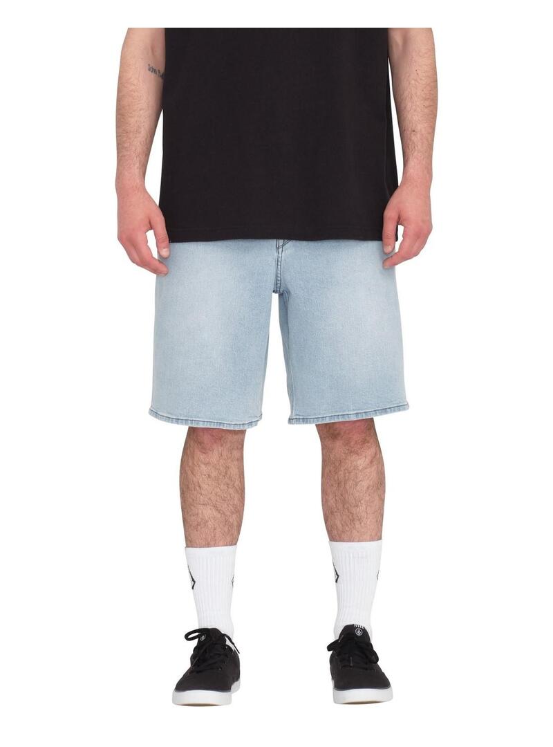 Pantalon Corto Volcom Billow Denim Hombre