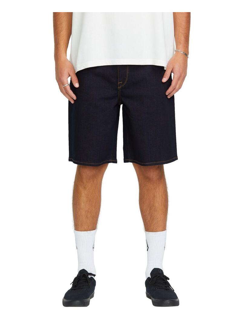 Pantalon Corto Volcom Billow Denim Hombre