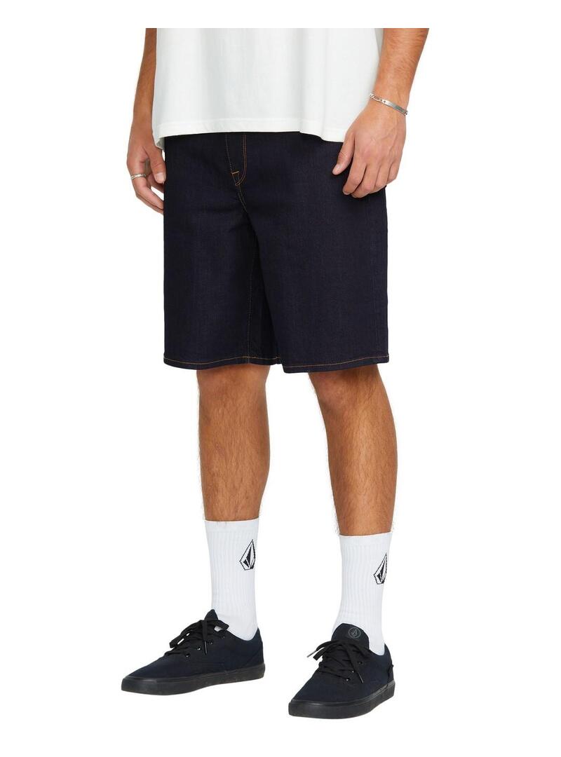 Pantalon Corto Volcom Billow Denim Hombre