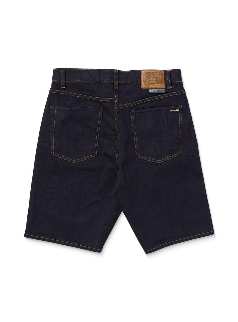 Pantalon Corto Volcom Billow Denim Hombre