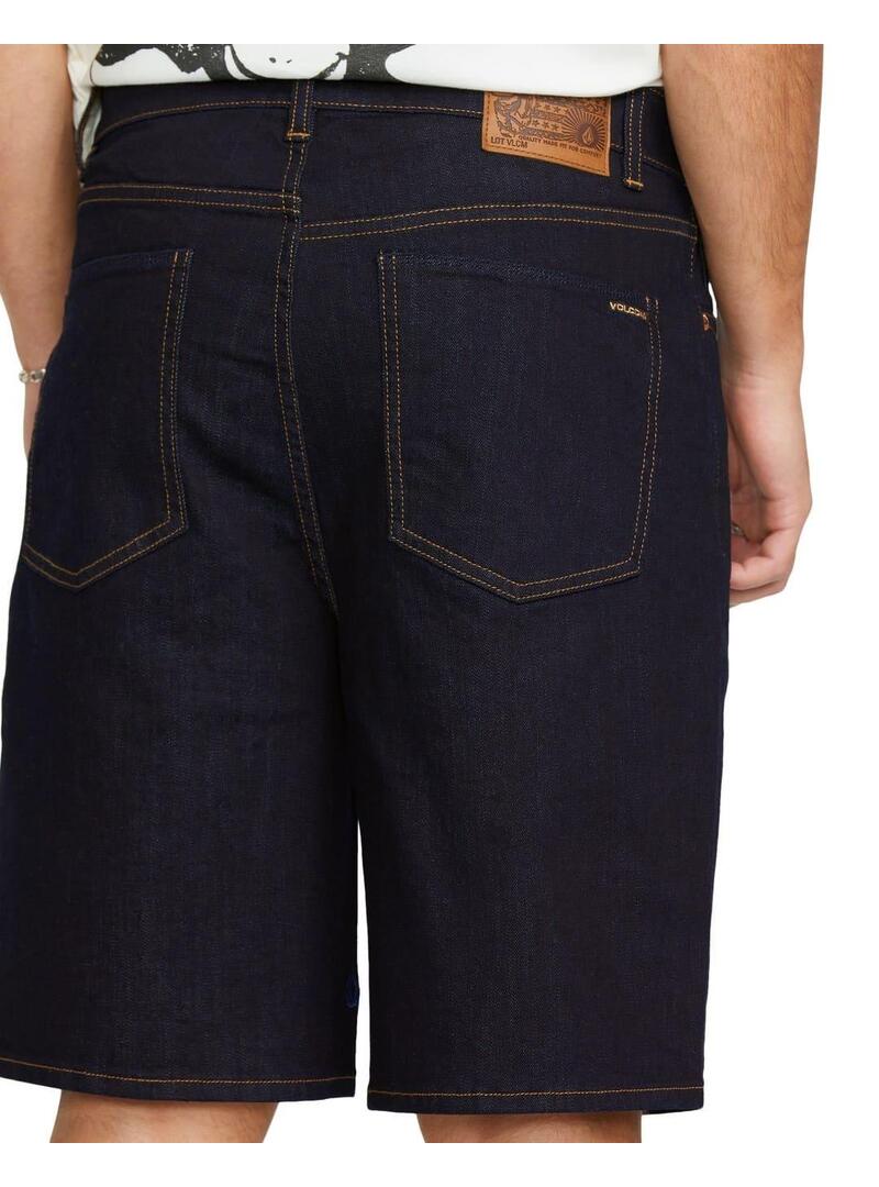 Pantalon Corto Volcom Billow Denim Hombre