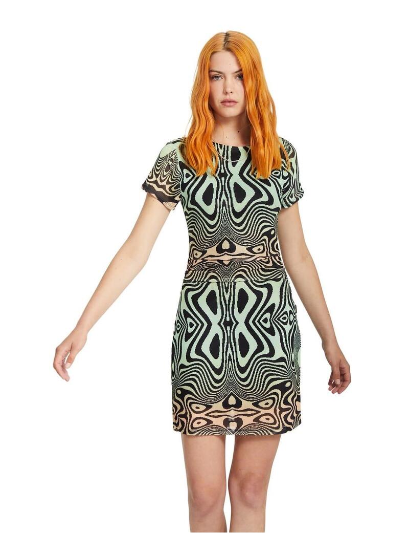 Vestido Volcom Fa Filip Rygalski Mujer