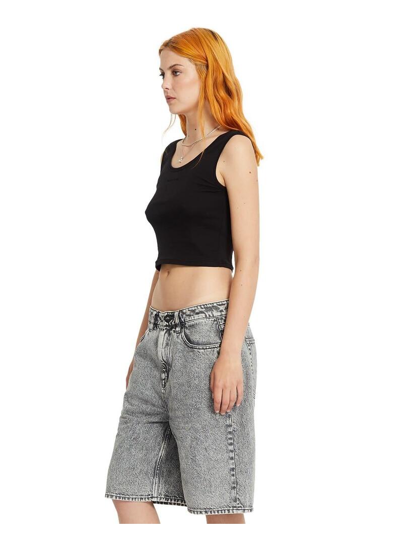 Pantalon Corto Volcom Beeggy Denim Mujer