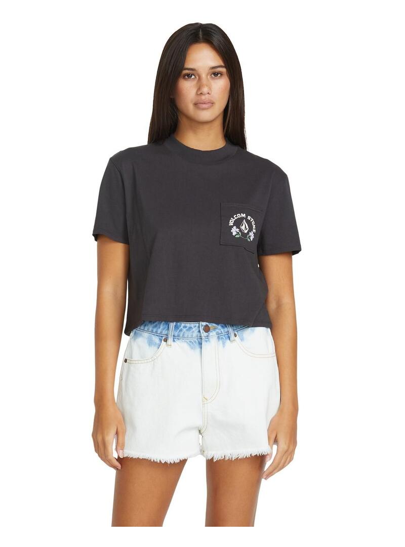 Camiseta Volcom Pocket Dial Mujer