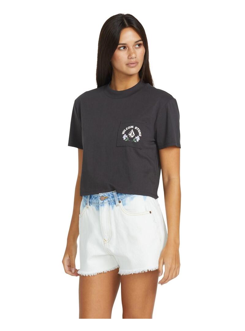 Camiseta Volcom Pocket Dial Mujer