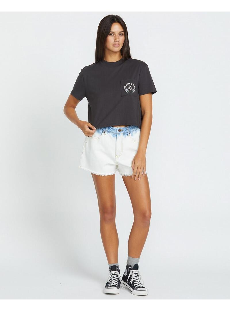 Camiseta Volcom Pocket Dial Mujer
