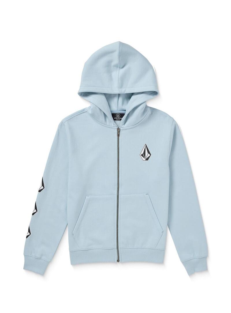 Sudadera Volcom Bb Iconic Stone Zip Niño