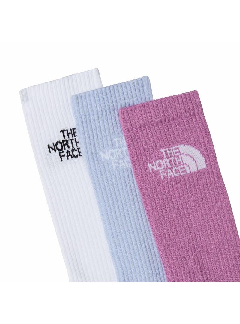 Calcetines Multi Sport Cush Crew Sock 3P Unisex