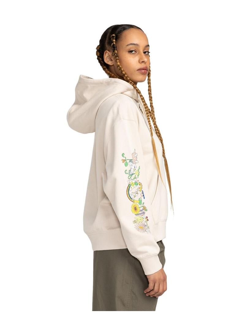 Sudadera Element Party Flower Mujer