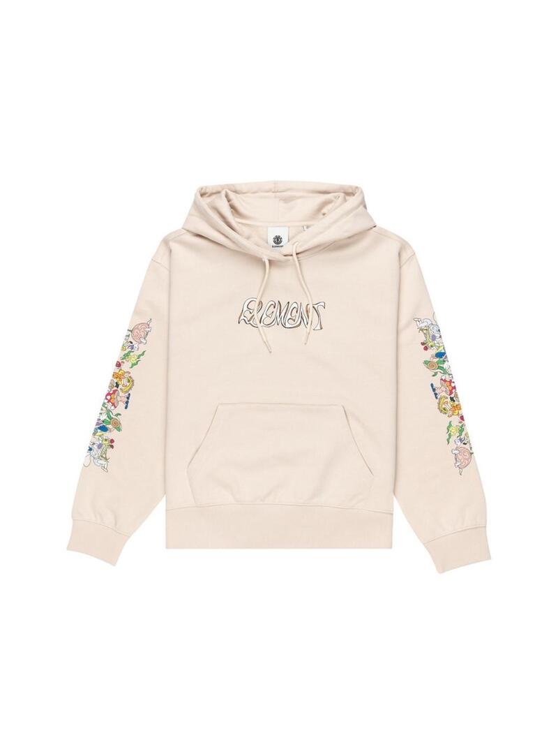 Sudadera Element Party Flower Mujer