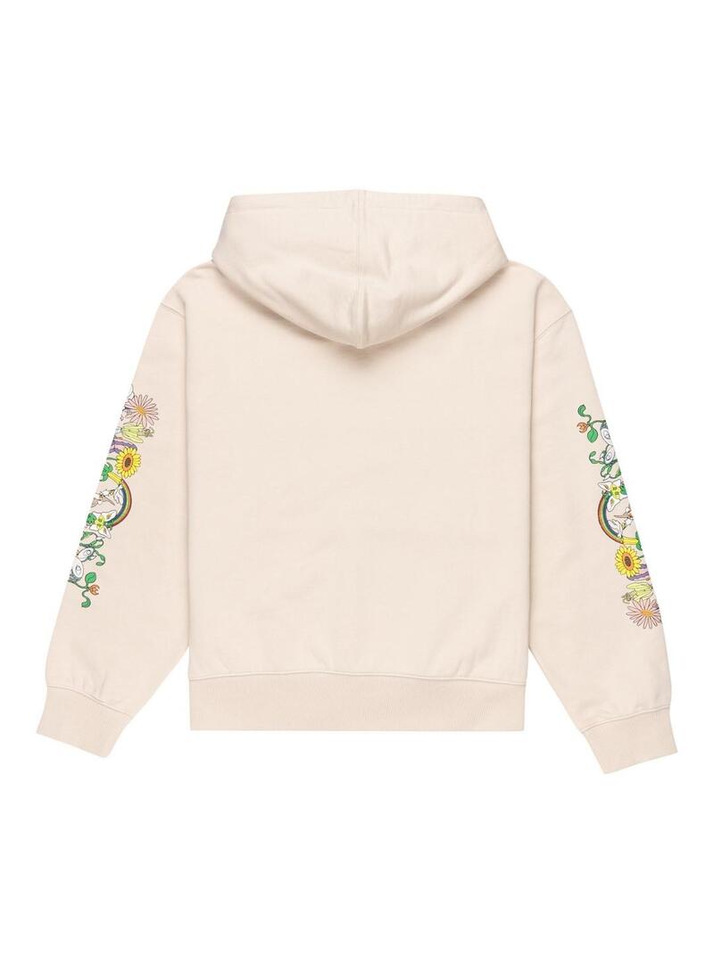 Sudadera Element Party Flower Mujer