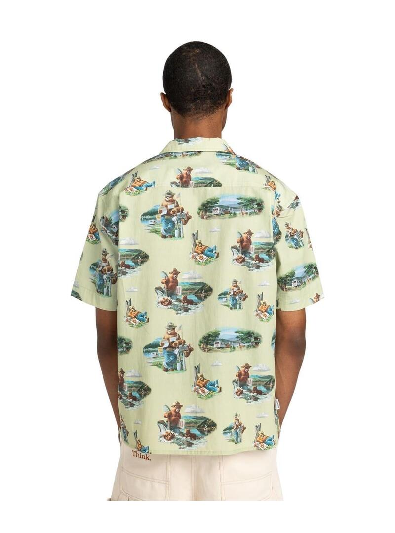 Camisa Element Sbxe Camp Hombre