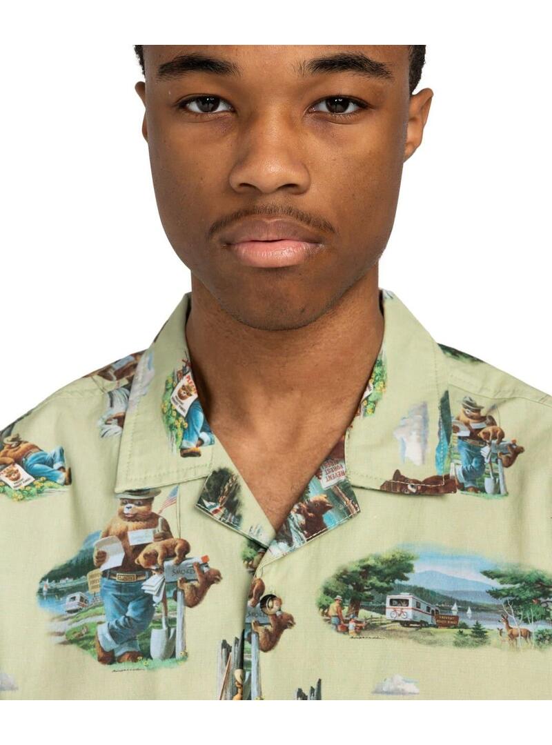 Camisa Element Sbxe Camp Hombre