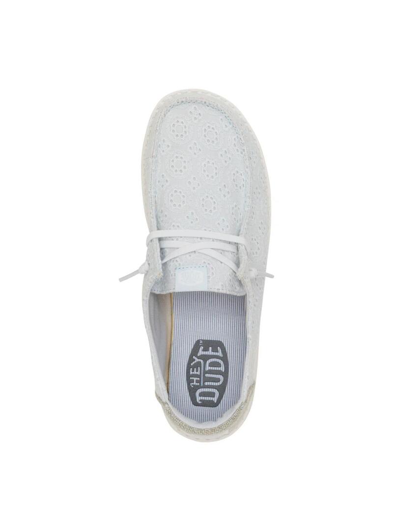 Zapatillas Hey Dude Wendy Eyelet Mujer