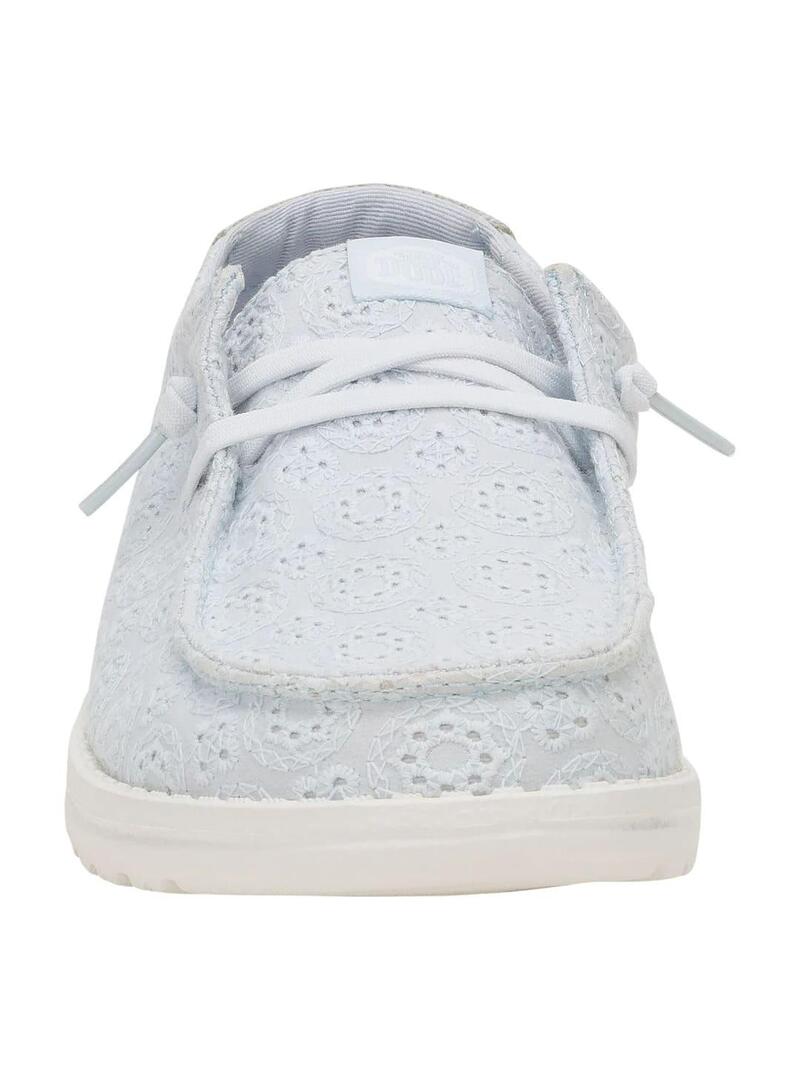 Zapatillas Hey Dude Wendy Eyelet Mujer
