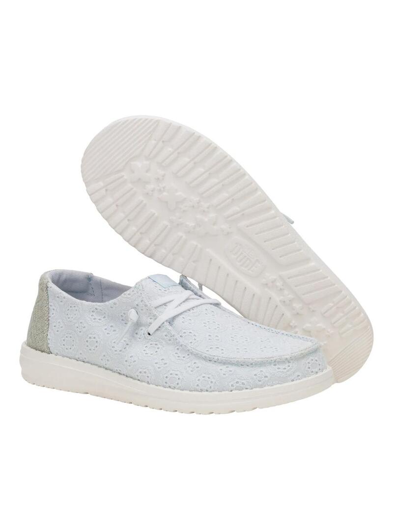 Zapatillas Hey Dude Wendy Eyelet Mujer