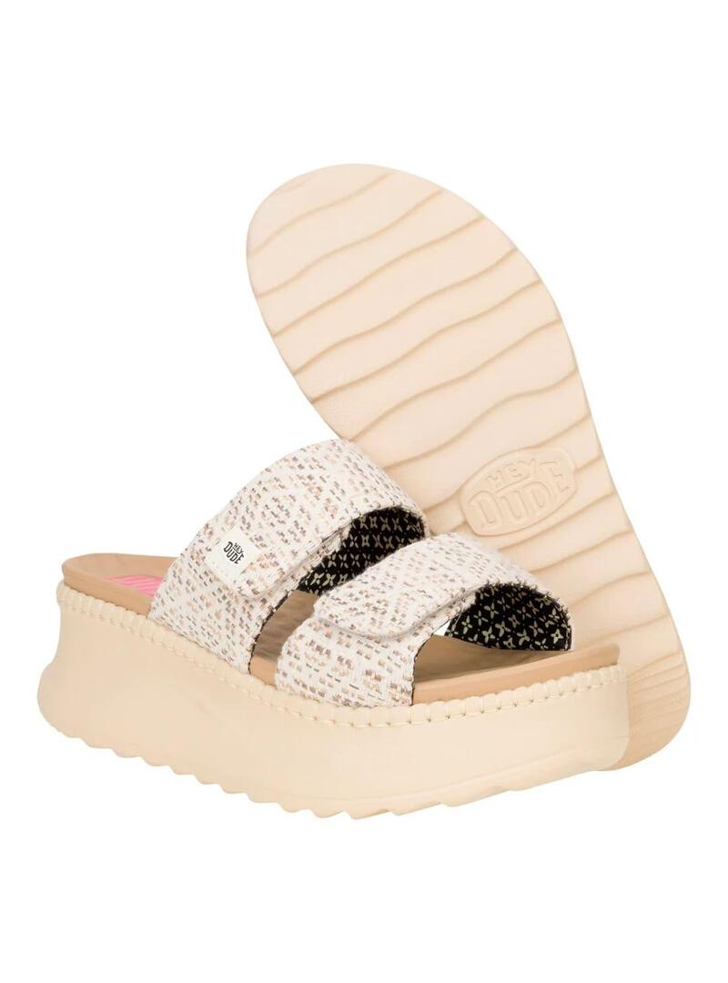 Sandalia Hey Dude Delray Slide Mujer