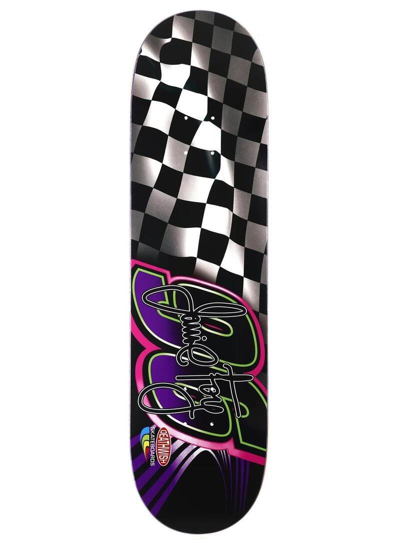 Tabla Skate Death Wish 8.5 Checkered Foy Deck