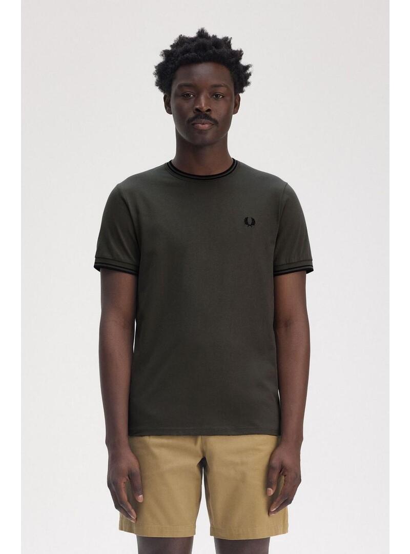 Camiseta Fred Perry Twin Tipped Hombre