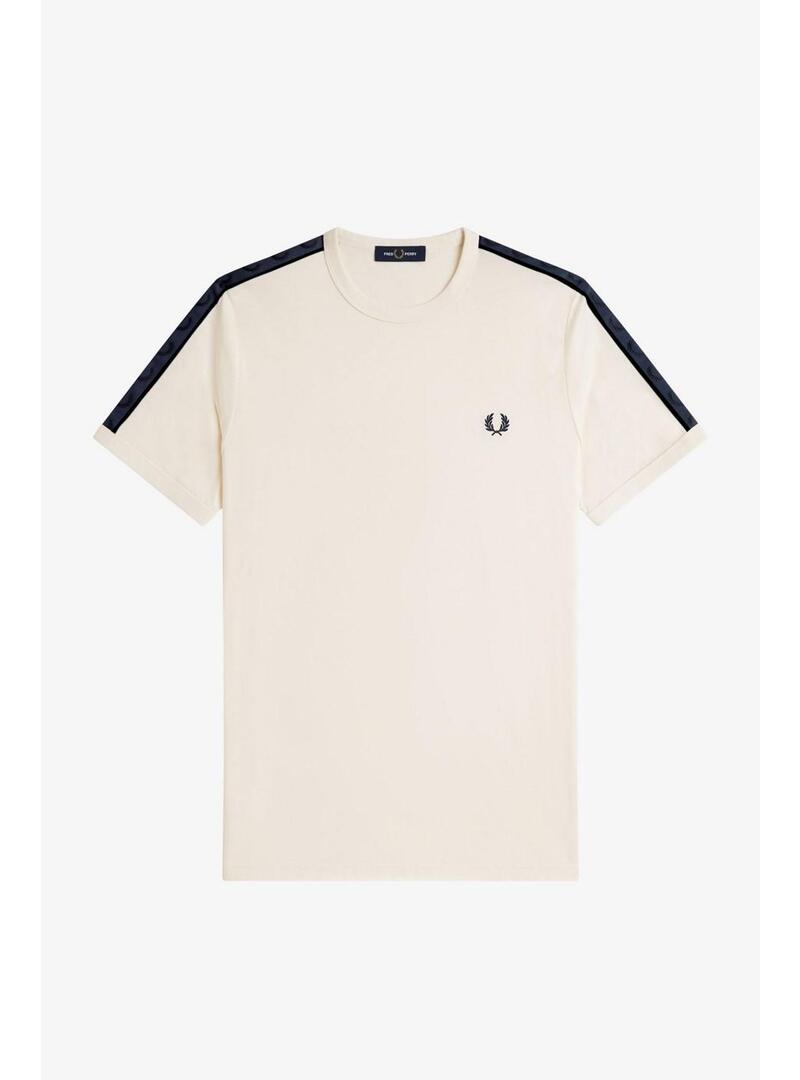 Camiseta Fred Perry Contrast Tape Ringer Hombre